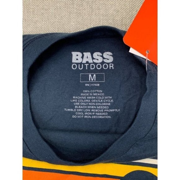 Bass Outdoor Mens Boxed Mountain Graphic T-Shirt M - Picture 3 of 9